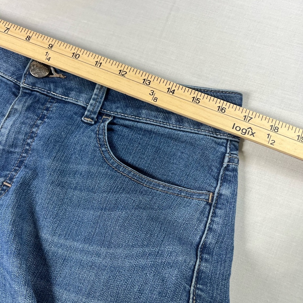 Riders By Lee Midrise Bootcut Jeans Womens Size 12P Embroidered Pockets B-5 - Picture 9 of 11